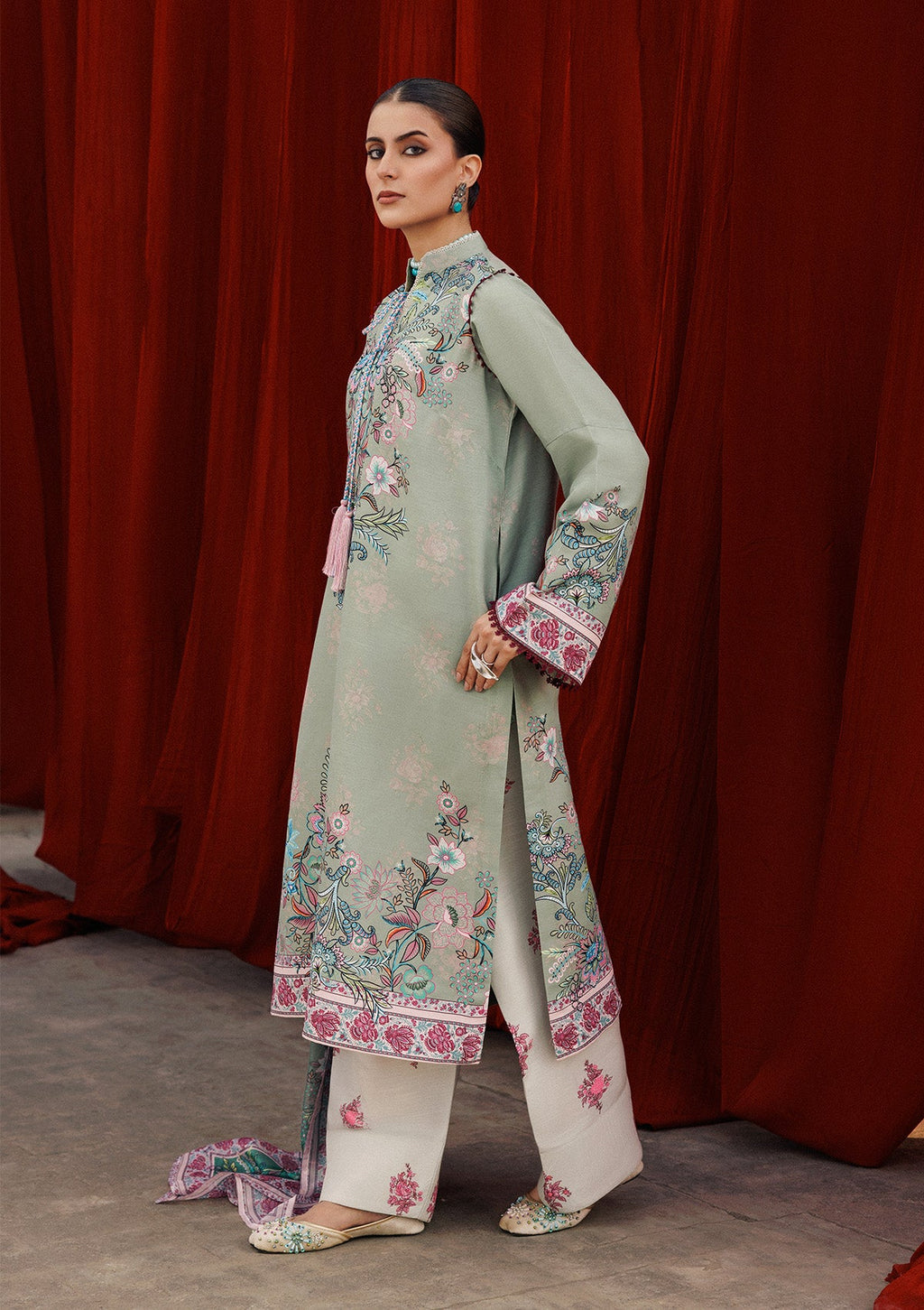 Aik Atelier - Aik Roz- Look B2506