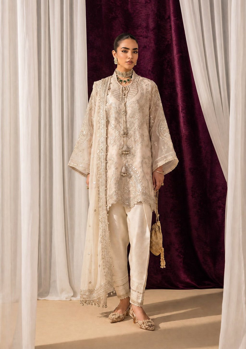 Aik Atelier - Aik Shaam - Look B2602