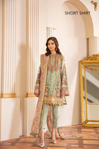 Baroque - Embroidered Net Ch07-01 Stitched
